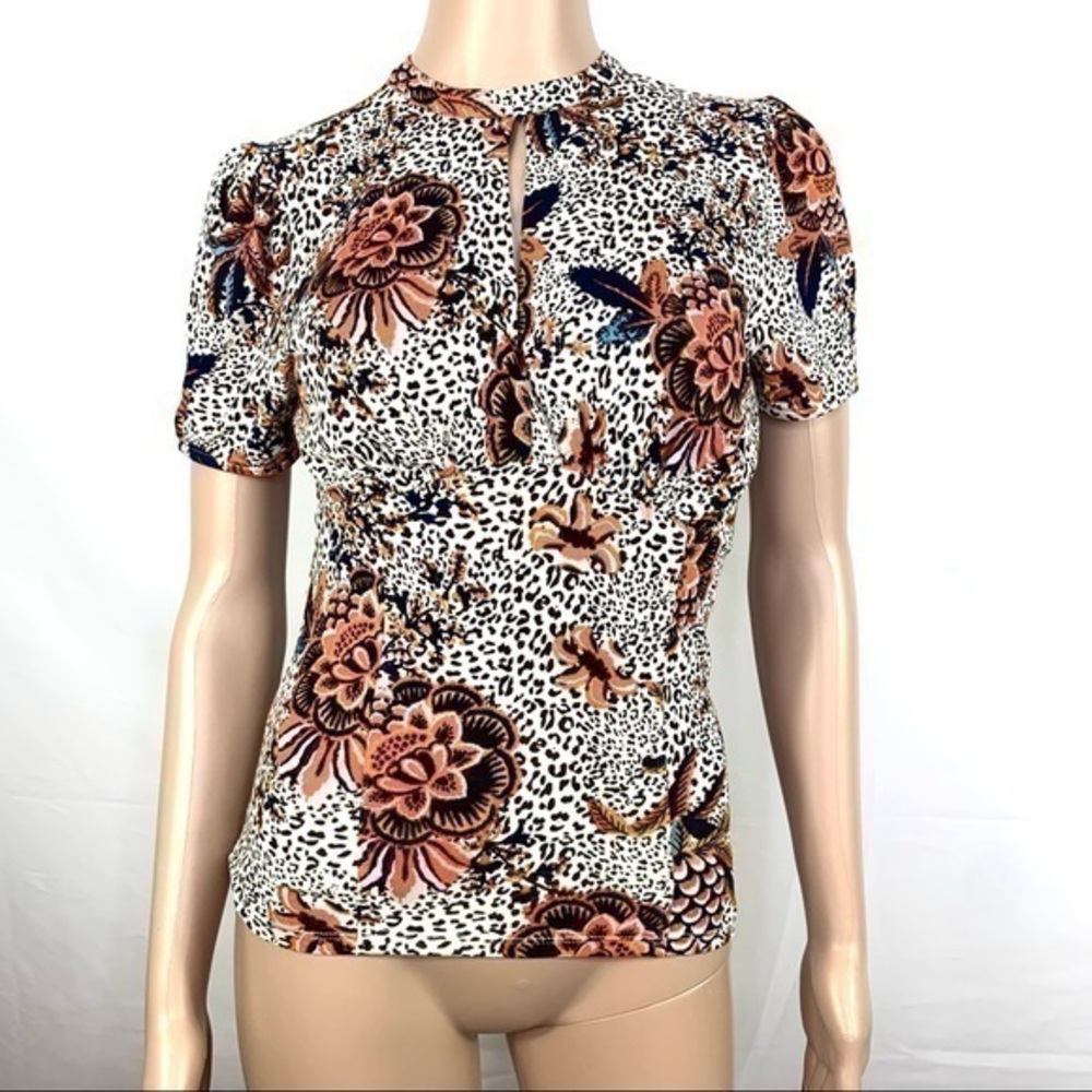 Free People Beautiful Women’s Blouse Floral Sz S